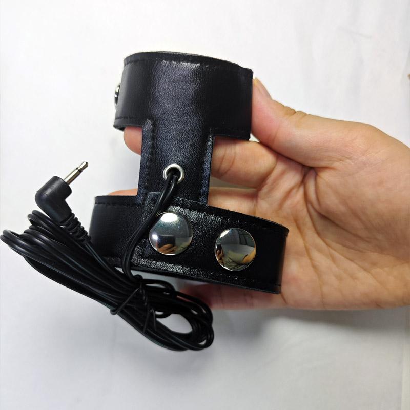 Männlicher Elektroschock-Penisring, Elektrische Stimulationsmassage-Gliedring, Verzögerungszeitring, Spielzeug mit medizinischem Thema, Sexprodukt-Zubehör