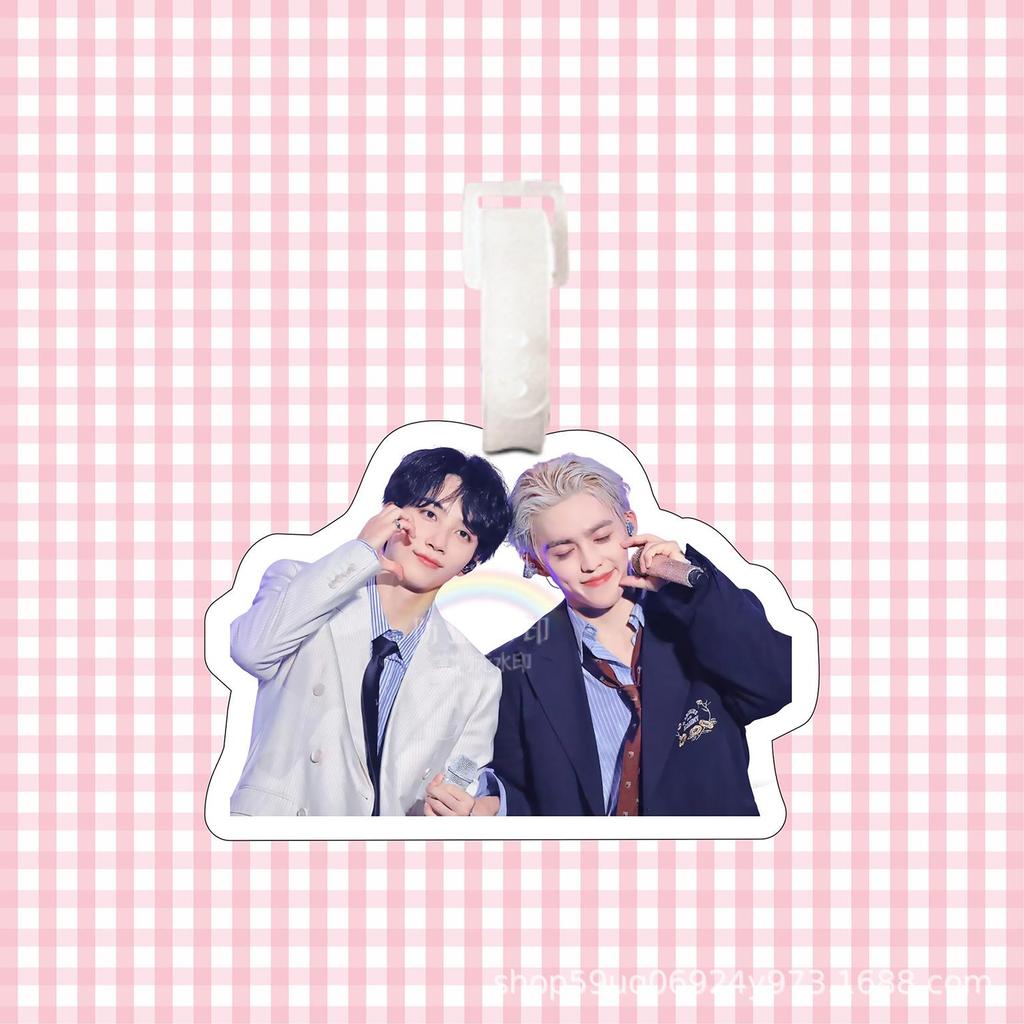 Yoon Jeonghan Seventeen Luggage Tag Keychain Ornament