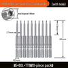 Nigao S2 Torx Electric Screwdriver Bit, 801 with Hole, 5mm Round Shank