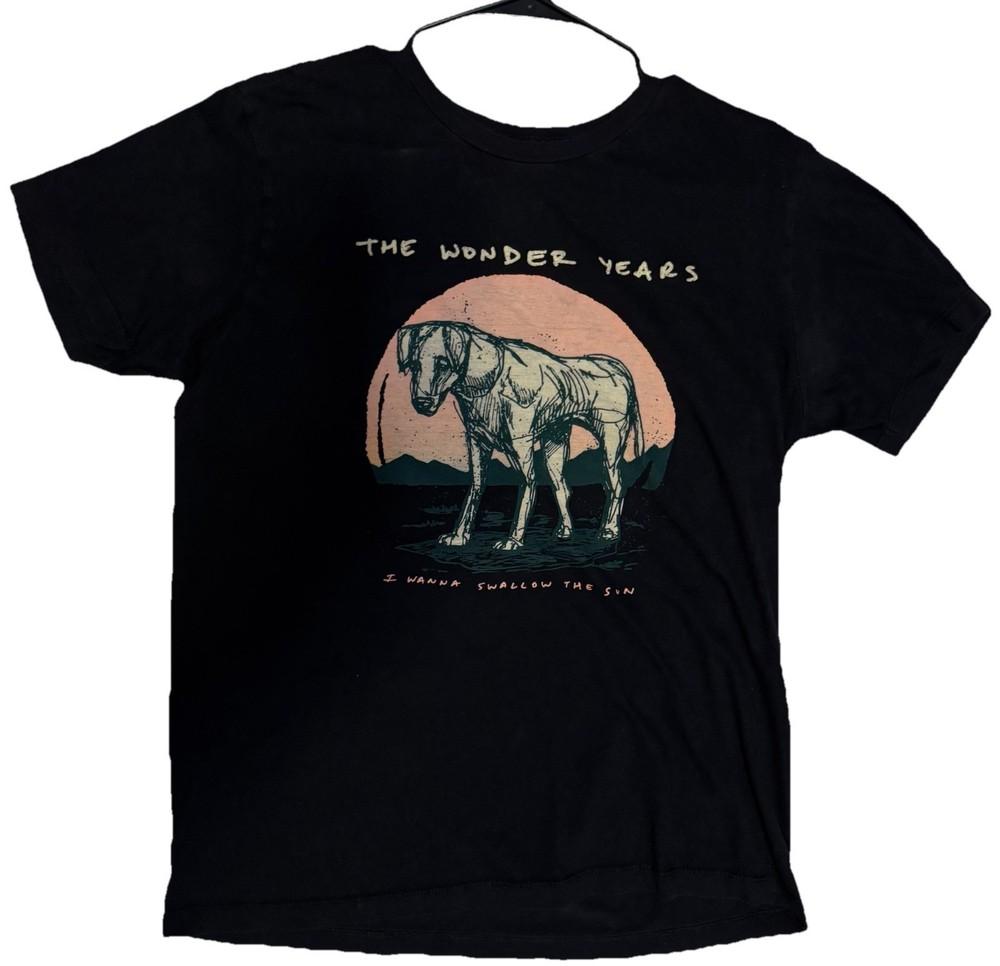 The Wonder Years I Wanna Swallow The Sun Tour Concert T-shirt Black S-5XL HT254 Unisex T-Shirt XXXXL