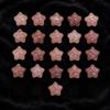 21pcs White Crystal Spacer Loose Beads Sodalite Jewelry Making Material  Necklace Earrings