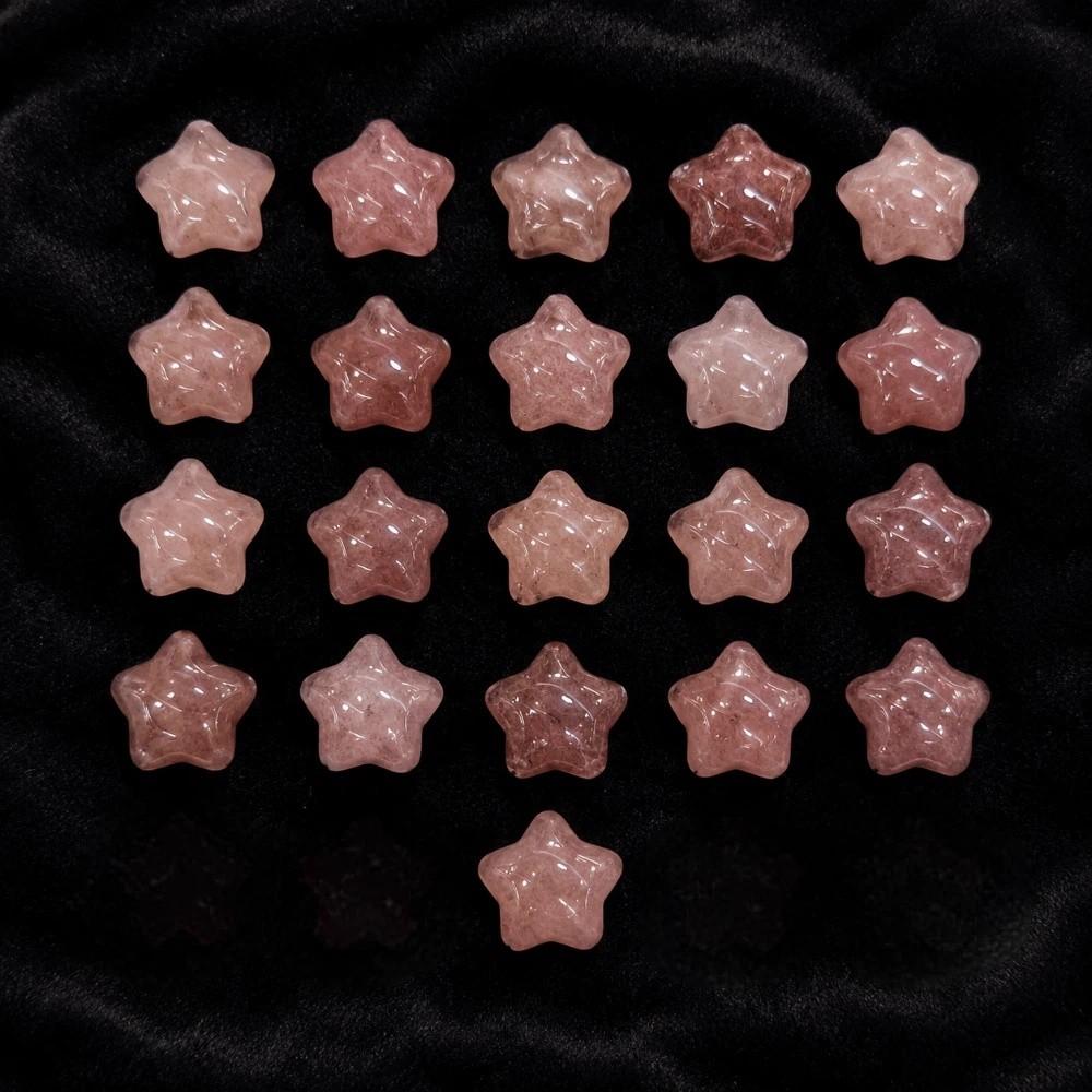 21pcs White Crystal Spacer Loose Beads Sodalite Jewelry Making Material Necklace Earrings