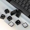 Mintcaps Set de taste Negru Gri 150 de taste Profil MSA Double Shot Taste personalizate pentru switch-uri Cherry MX Gateron Kailh Box