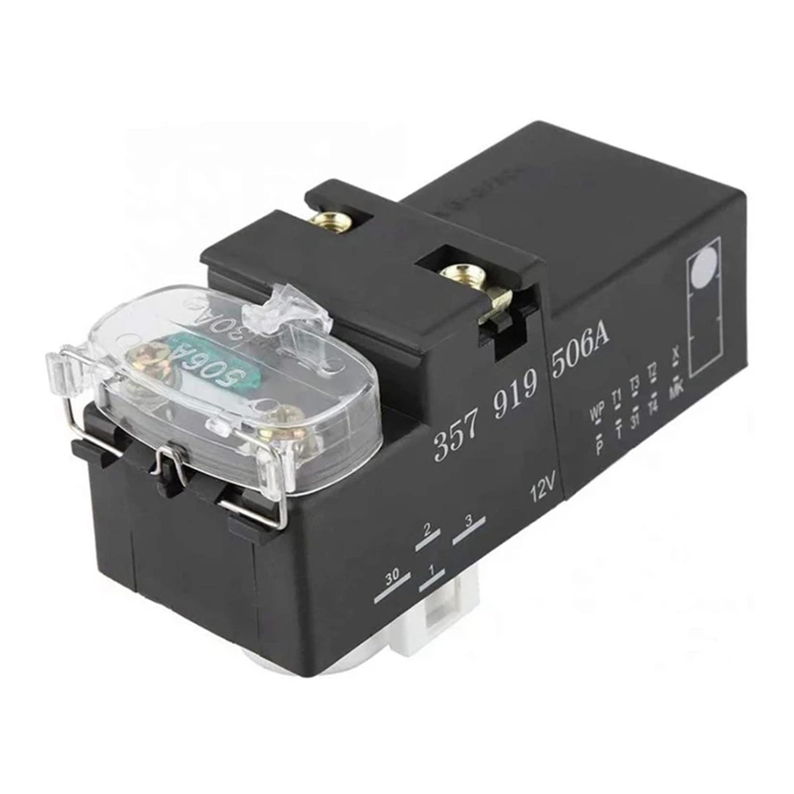 

Модуль управления вентилятором охлаждения двигателя для Passat Cabrio 1.9L 2.0L 2.8L 357919506A 3A0919506 Блок управления реле вентилятора радиатора