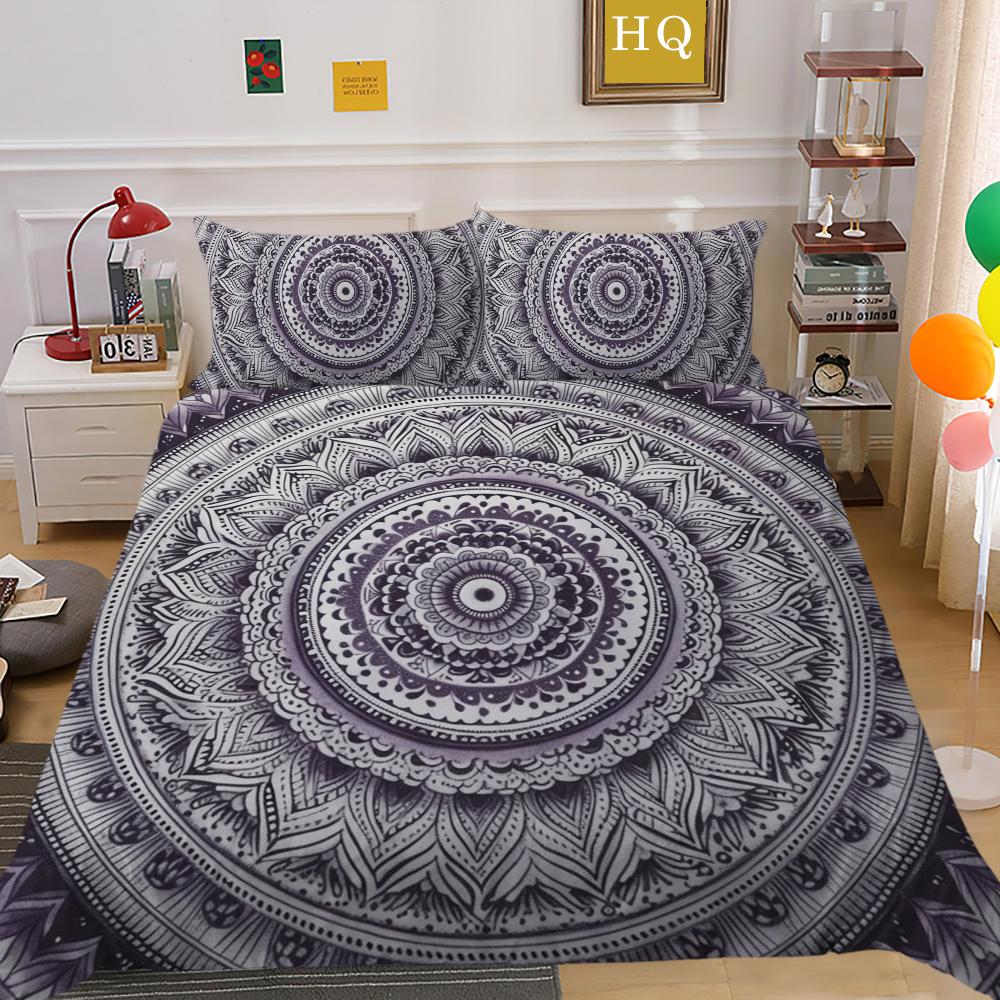 

Пододеяльник с принтом дурмана, комплект постельного белья для мужчин и женщин, костюм королевского размера, мягкий полиэстер, домашний текстиль EU Single 135x200cm