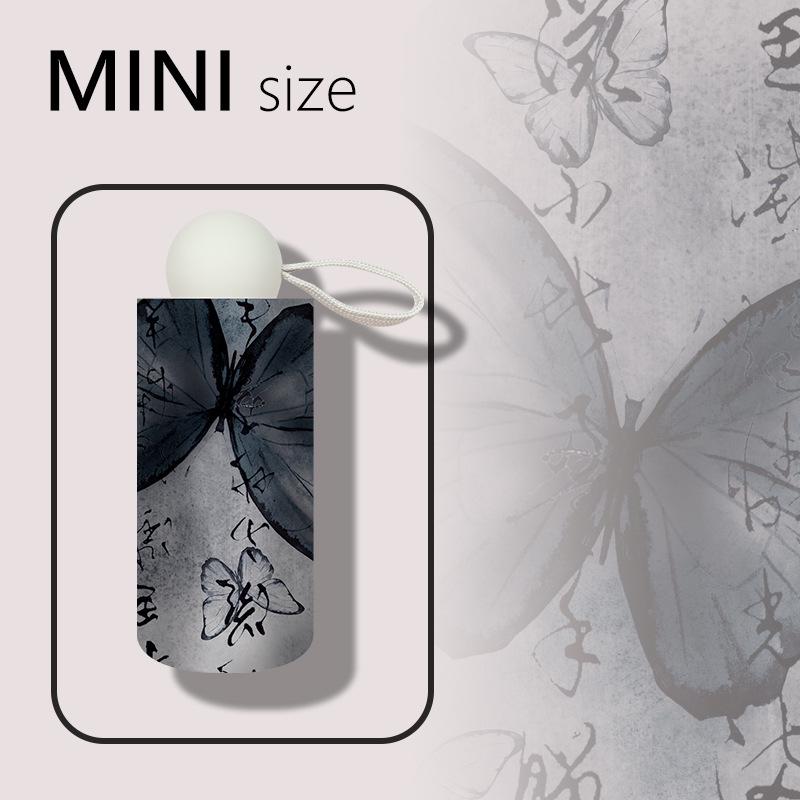 Świeży Styl Przenośny Mini Automatyczny Składany Parasol Damski z Ochroną Przeciwsłoneczną i UV