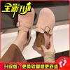 Fashion thick-soled retro bag head half slippers women's 2025 new spring and summer versatile one-pedal outer wear lazy shoes