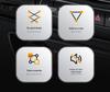 Gravity Retractable Car Vent Phone Holder