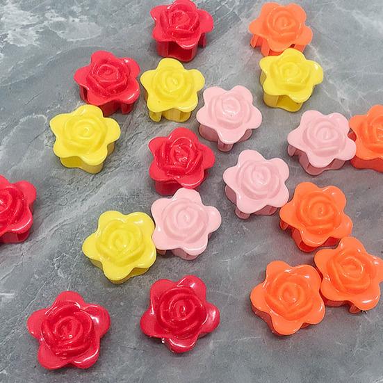 50 stk Plantestammeholder Roseformet veggklatreplante vinrankeholder Veggmontert Gjenbrukbare vinrankefesteklemmer for innendørs utendørsplanter