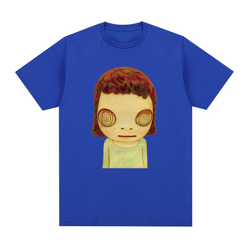 Yoshitomo Nara Ogen Vintage T-shirt Katoen Unisex T-shirt Nieuw TEE T-SHIRT Dames tops