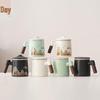 OLOEY Far Mountain Ceramic Tea Infuser Cup