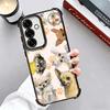 Chihuahua Puppy Teacup Dog Plating Phone Case For Samsung A17 A07 A37 A57 A16 A56 A15 A55 A14 A54 A13 A53 A26 A36 A25 A35 A24 A3