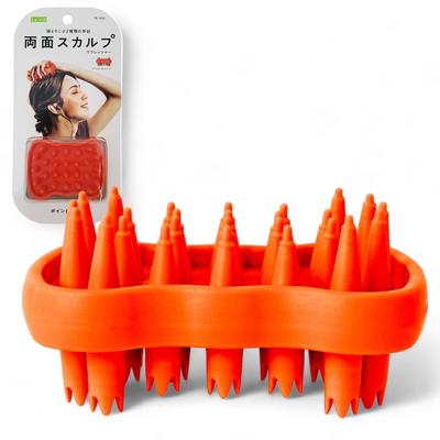 Kopfhaut-Erfrischer Orange Faszien-Lockerer Original La-VIE Doppelseitig 3B-4839 [Herstellerprodukt]