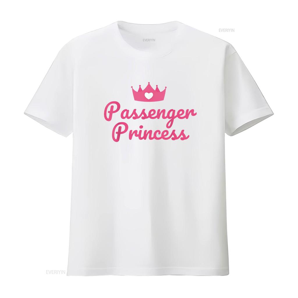 Princess Passenger T Shirt Vintage Washed Fashion Top For Everyday Wear Streetwear Comfortable Versatile Unisex Breathable