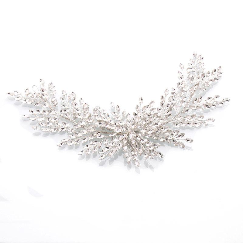 Glass Handmade Hair Band European Style Bridal Wedding Accessories Hair Accessories Crown