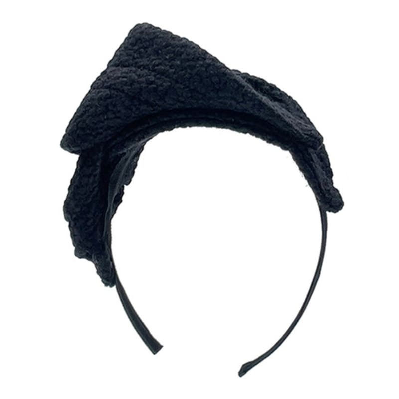 

SO`SALT Дженнифер Олетт Твидовая Бангалин Повязка для Волос JI2D112007 (28) Black