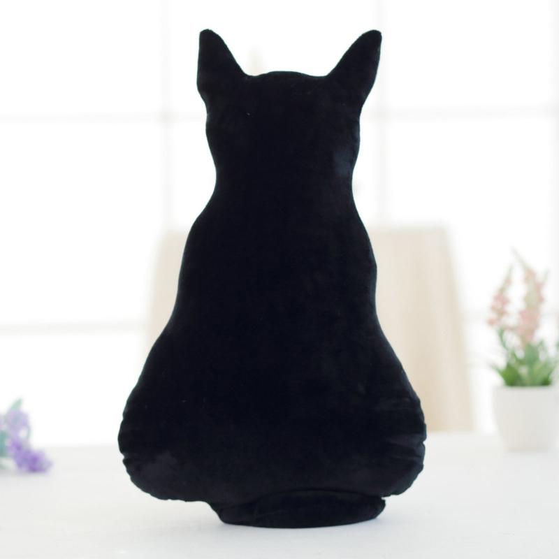 Birthday Gift Cat Back Shadow Pillow Soft and Comfortable Sofa Bed Cushion for Kids and Adults
