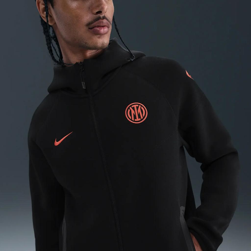 Nike Inter Mailand Windrunner Total 90 Einfarbig Schlichter Bequemer Ästhetischer Hoodie Herren-Hoodies HV9961-010
