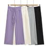 Women's Mid-Waist Drawstring Sweatpants - Casual, Comfortable, and Versatile for Autumn/Winter