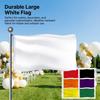 Solid Color Flag 90x150cm Polyester Durable Design for Outdoor Events