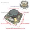 4-Inch Transparent Magnetic Speaker Horn 102mm 4 Ohm 10W Full-Range Outdoor Speaker