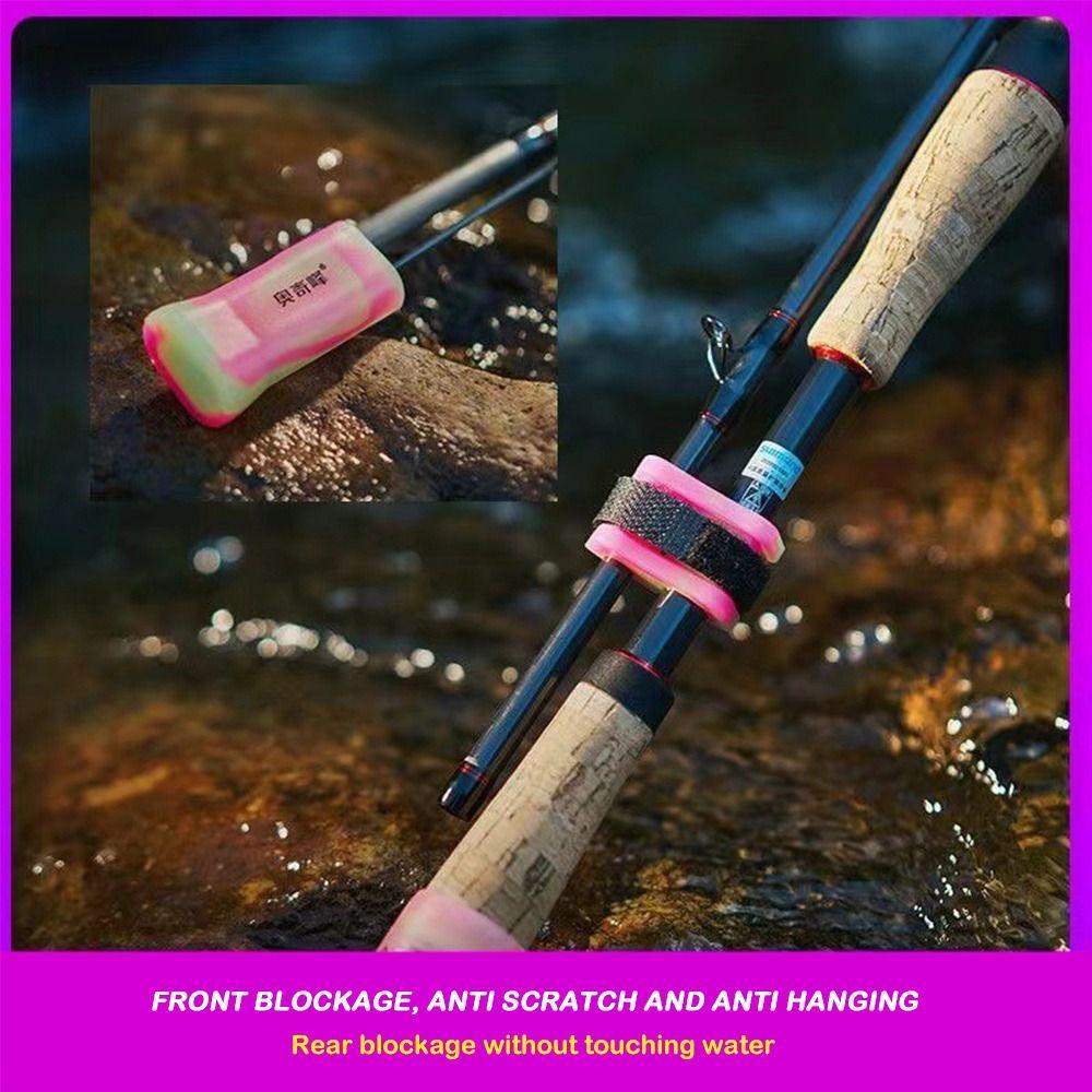 Rod Bottom Rod Bottom Protector Silicagel Fishing Rod Fixed Ring  Fishing
