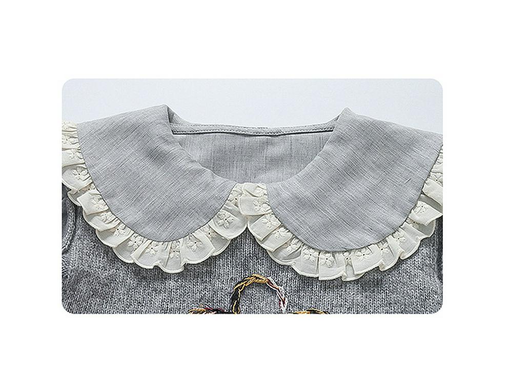 Set Elegant de Vestă din Trei Piese pentru Fete - Primăvară/Toamnă 2025 Modă Coreeană