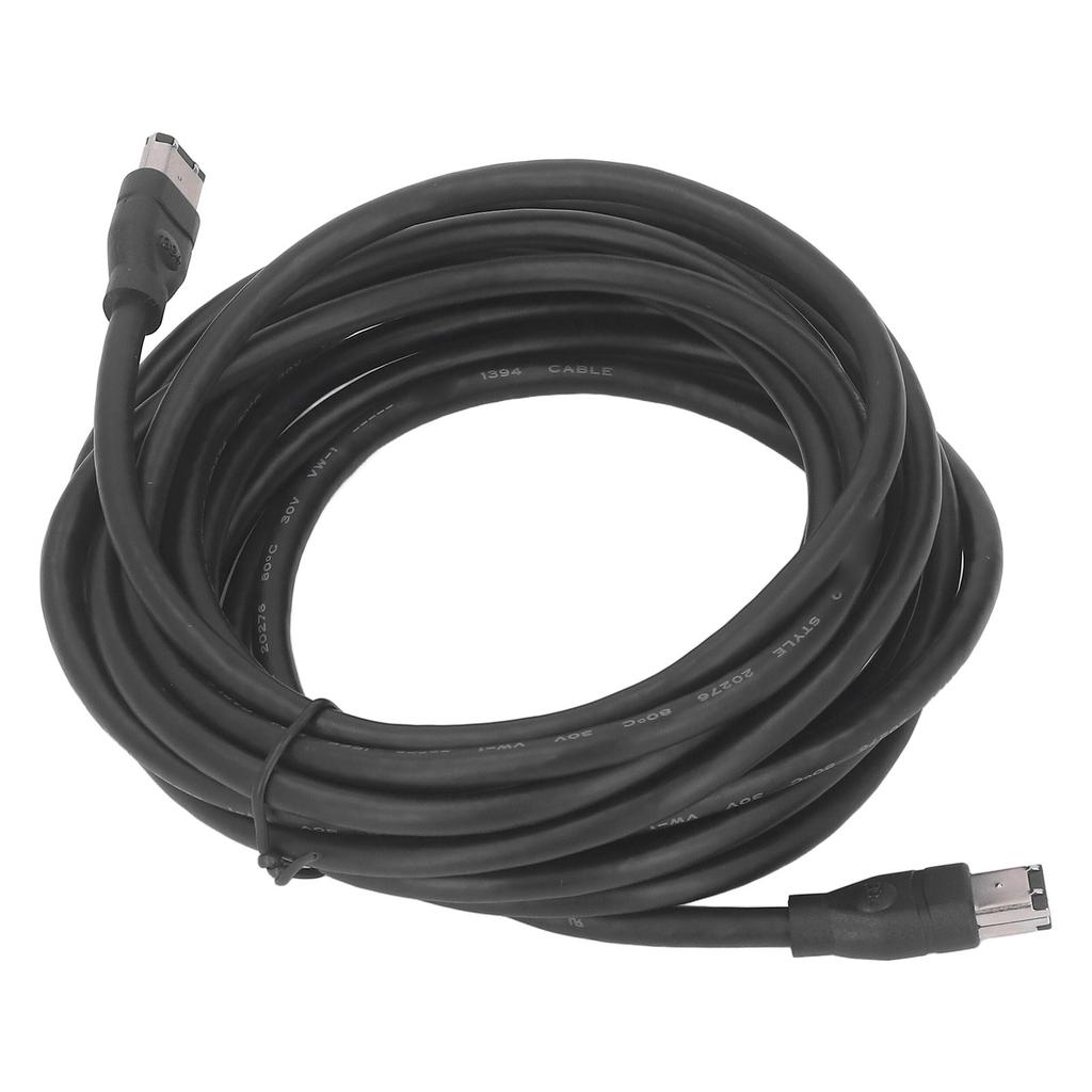 Firewire DV-kabel 6-pin hann til 6-pin hann IEEE1394 Firewire-kabel for videokamera digitalt kamera