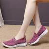 Women Casual Shoes Light Sneakers Breathable Mesh Summer knitted Vulcanized Shoes Outdoor Slip-On Sock Shoes Plus Size Tennis