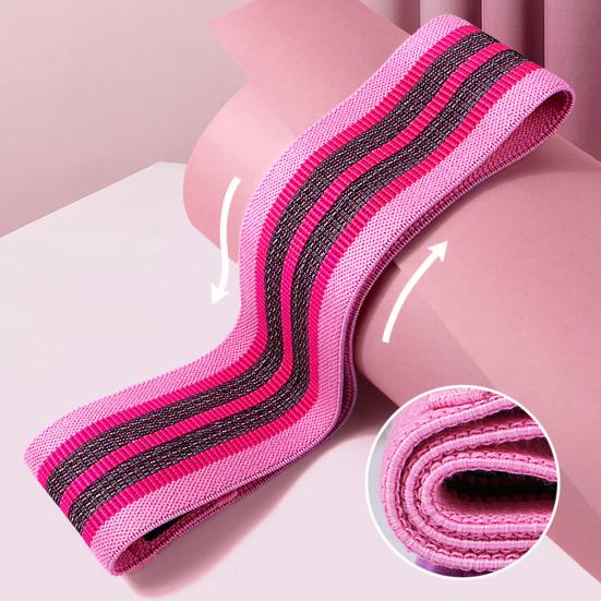 3Pcs Resistance Band Men Women Glutes Hip Building Booty Band Yoga Legs Elastic Exercise Band Stretching Training Band Home