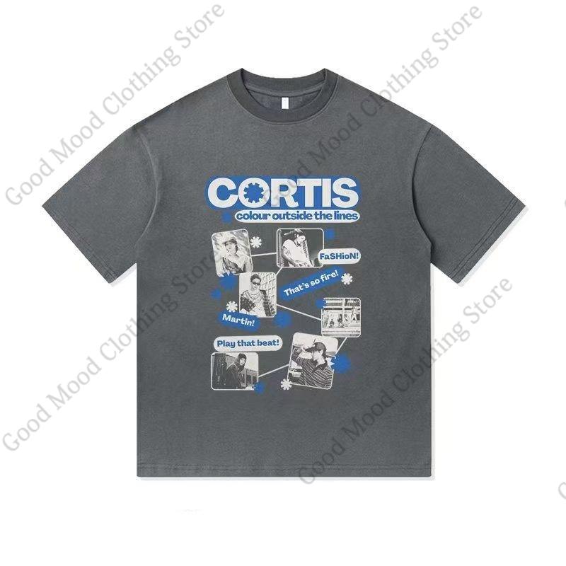 Nuova T-shirt CORTIS Moda Streetwear Tendenza SEONGHYEON KEONHO JUHOON Stampa T-shirt Fan Kpop Cotone Manica Corta Magliette