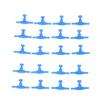 NEW 20Pcs 4mm Aquarium Fish Tank Adjust Air Line Tubing Volume Flow Control Valves Best Quality