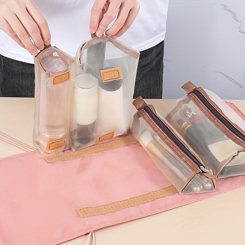Foldable Travel Cosmetic Bag Makeup Portable Versatile Toiletry Wash Bag