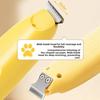 Safe Pet Paw Trimmer LED Light Electric Dog Hair Remover Cats  Foot Shaver  Eye Grooming