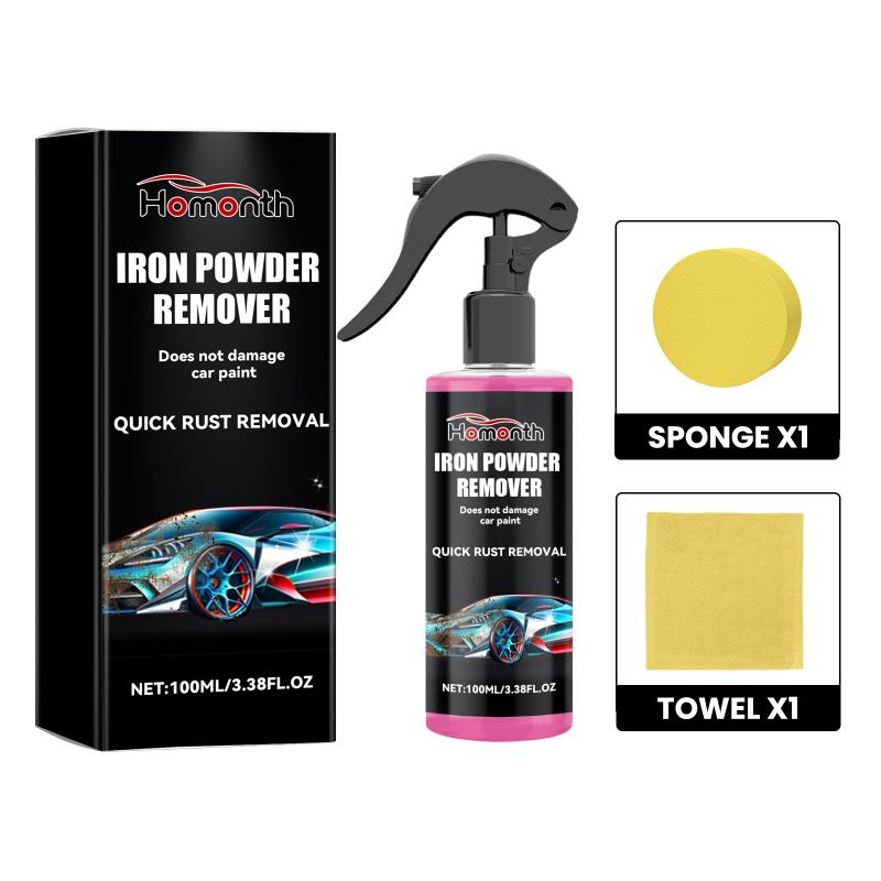 Car Tire Rust Remover Car Tire Hub Rust Cleaning Rust Removal Without Corrosion Refurbishment Cleaning Brightening Agent 100Ml
