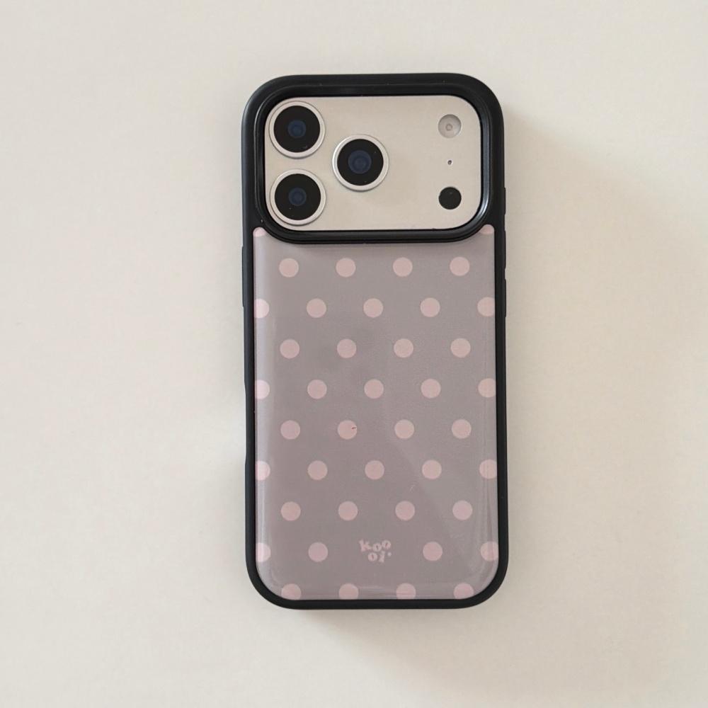 ins color polka dots are suitable for Apple 17 Pro mobile phone case iPhone16 personalized anti-drop 15/14 couple protective case