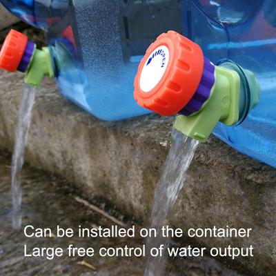 Portable Water Jug Faucet Camping Accessories Multifunctional Water Bottle Faucet Outdoor Water Outlet Tap for Wine Juice Bottle