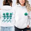 Pumpkin Skeleton Halloween Hoodies,Dancing Skeleton Pumpkin Sweatshirts,Spooky Hallowaeen Skeleton Hoody,family Party Sportwear