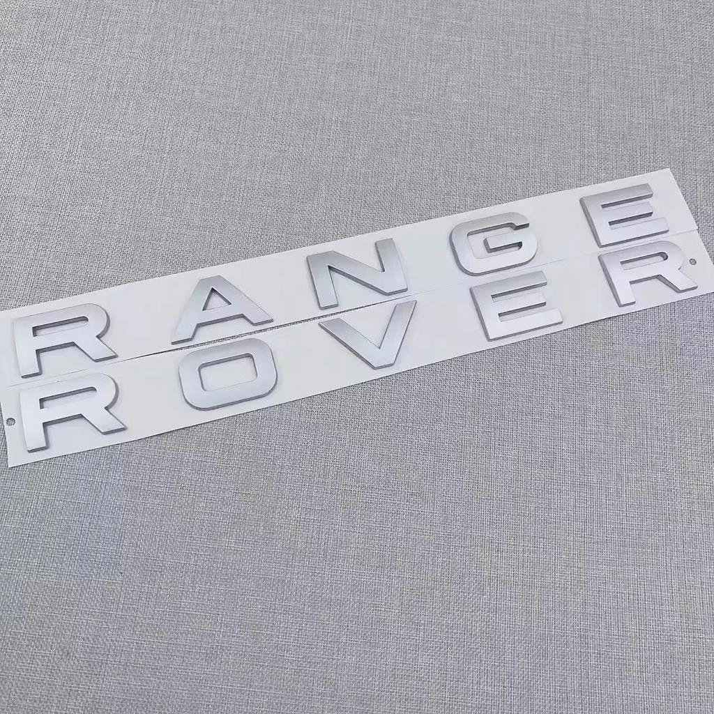 NUOVO Emblema Lettere Range Rover Badge Cofano Auto Adesivo Cofano Per Land Rover Discovery 2 3 4 Range Rover Freelander SVR