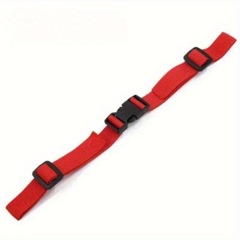 

Adjustable & Durable Nylon Backpack Strap - Comfort Fit for Camping, Hiking & Travel - Non-Slip Shoulder Support Accessory червоний