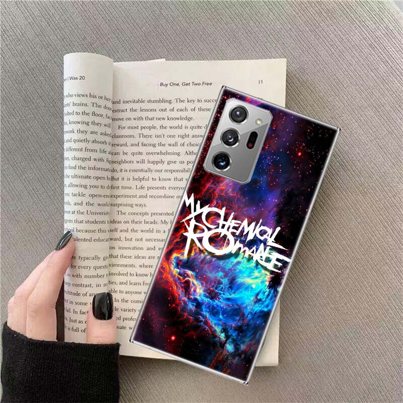 My Chemical Romance MCR Phone Case For Samsung A17 A16 A26 A36 A56 A14 A24 A34 A54 A04S Galaxy A12 A22 A32 A52S A42 A72 M30S M12