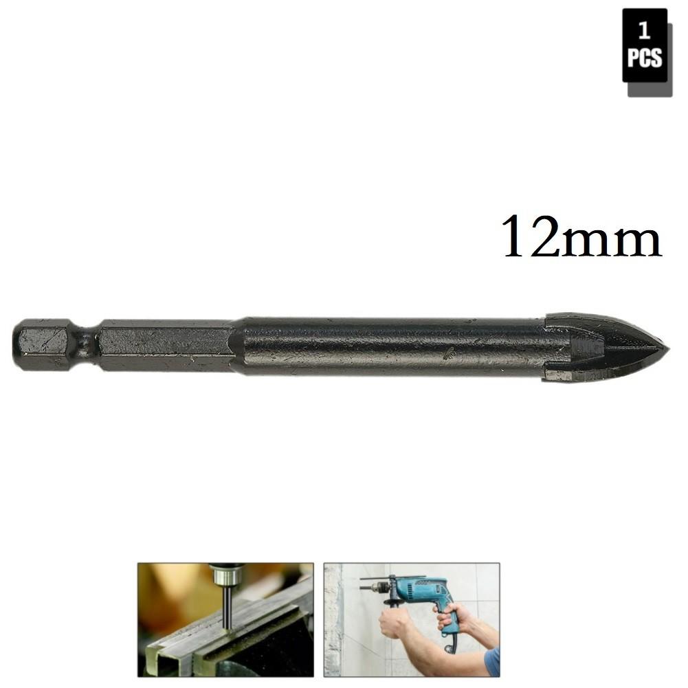 

Треугольное сверло из карбида вольфрама для полноразмерной плитки, настенное стекло, многофункциональное 12mm