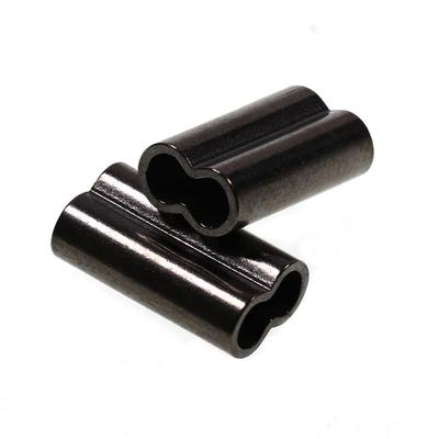 Rigging Accessories Fishing Copper Sleeves Double Barrel Tube Wire Crimps Sleeves Fishing Fix Tube