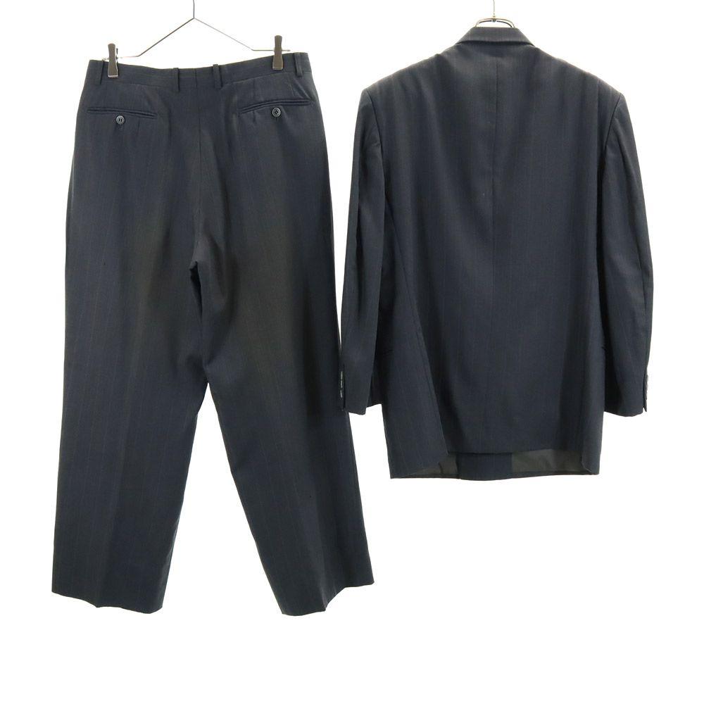 LANVIN wool Striped Pattern double suit Setup M48-35/M48-35-85 Studio Men's Used