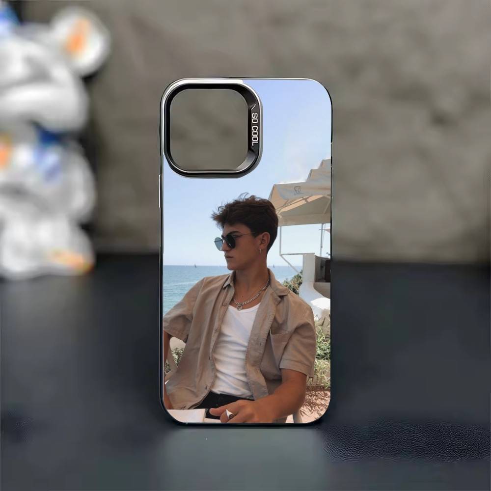 

E-eric uiiz Minibuyer Phone Case For iPhone 17,16,15,14,13,12,11,Pro Max,Plus Candy Silver Cover iPhone17
