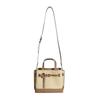 Michael Kors Shoulder Bag Handbag Polyurethane Brown Women Used