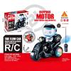 360° Stunt Remote Control Motorcycle with Spray & Lights - Children's Toy