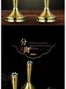 Copper LED Crystal Lotus Multi-Color Buddha Offering Lamp for Home Worship