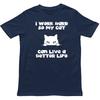 Funny Cat Shirt Animal Lover Gift Hardworking Pet Owner T Shirt X Mas Tee Top