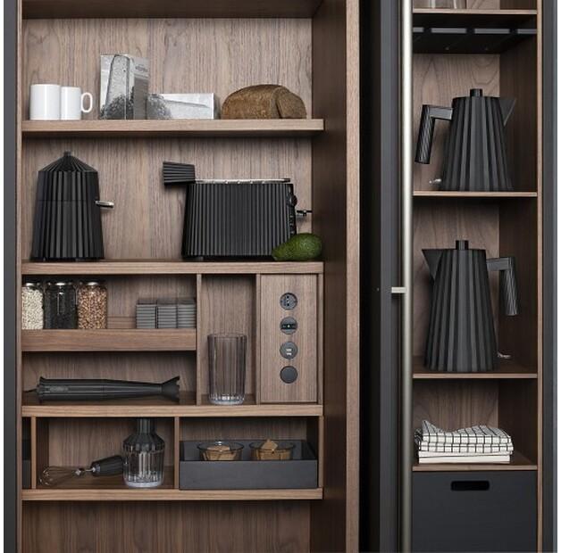 Toaster Alessi Plisse MDL08G grau